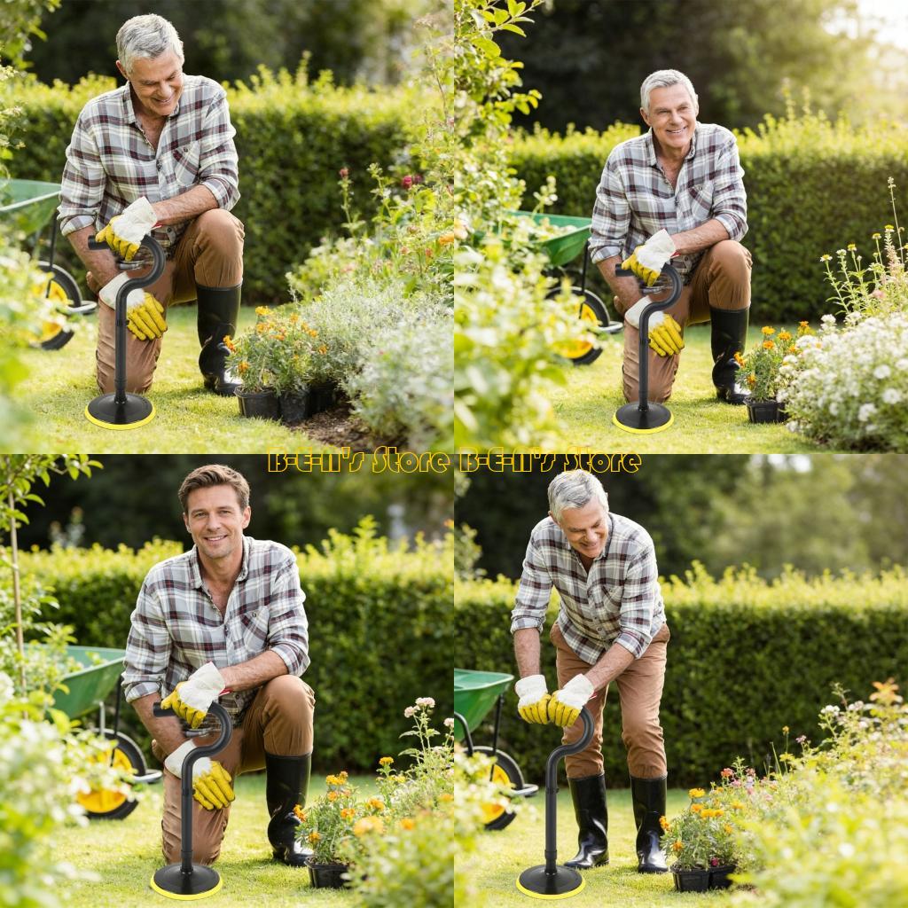 Gardening Tools For Seniors - Y1AD Gardening Standing Support Device Aluminum