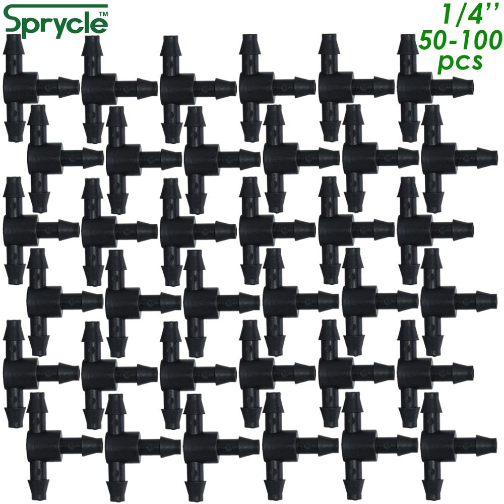 Gardening Tools For Seniors - SPRYCLE 20-100PCS Barbed Tee 3-Way Joint