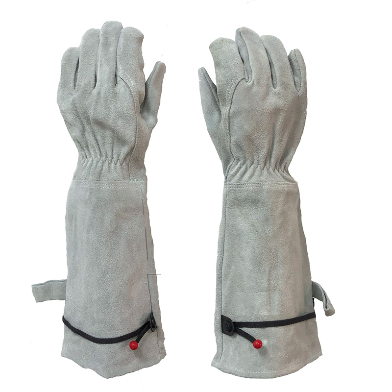 Cowhide Long Tube Garden Glove - Garden Gloves Thorn Proof review and price