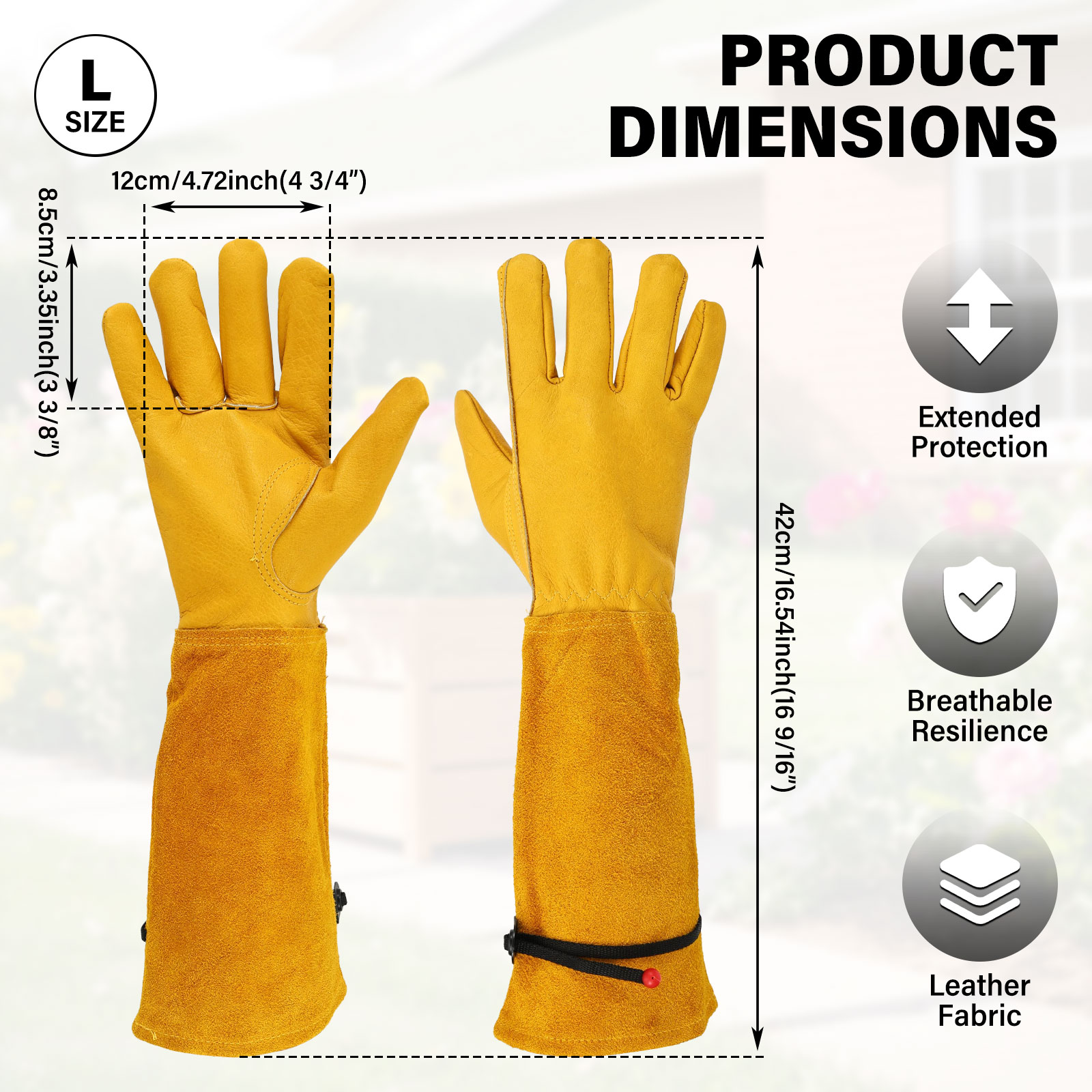 Long Gardening Gloves Adjustab - Garden Gloves Thorn Proof review and price