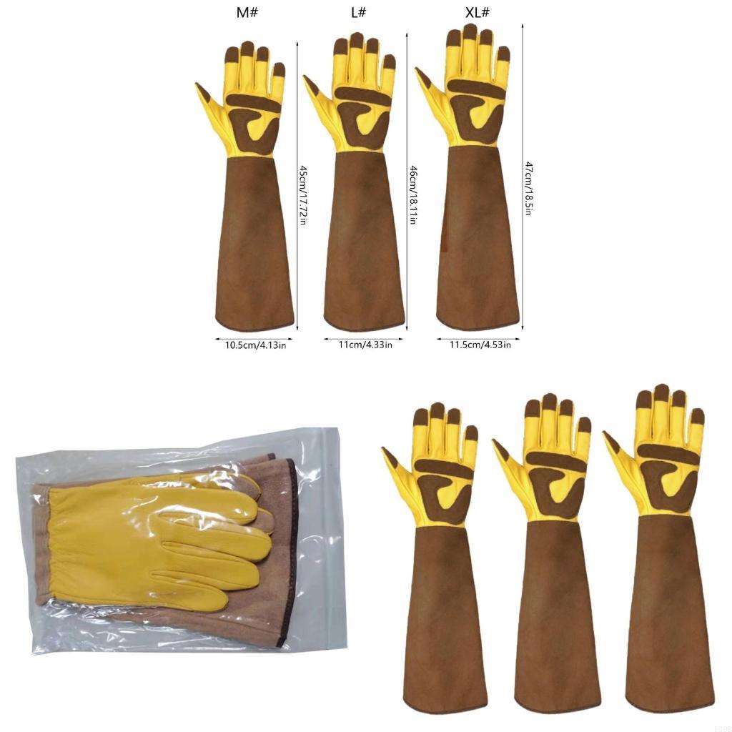 F19B 1 Pair Long Gardening Glo - Garden Gloves Thorn Proof review and price
