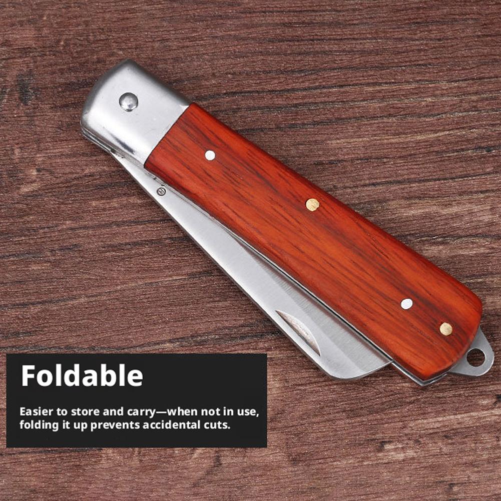 Folding Grafting Knife With Wo - Gardening Tools Knife review and price