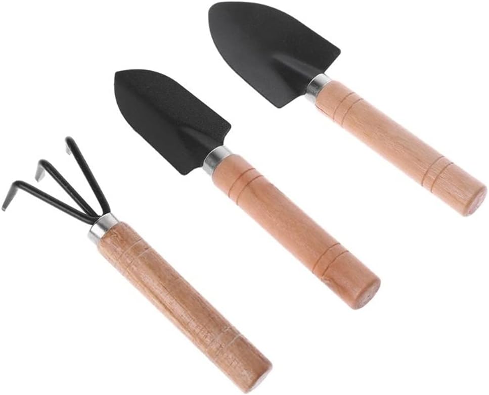 3 Pack Garden Shovel Rake Shov - Bonsai Tool Set review and price
