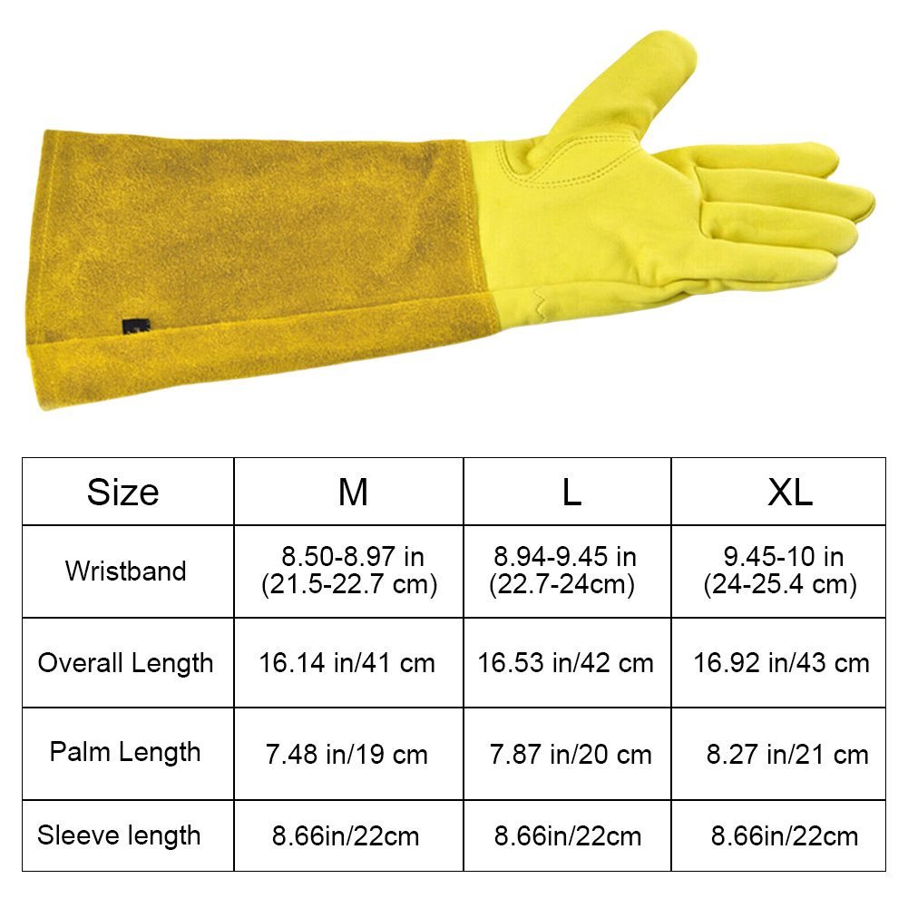 1 Pair Long Thorn Proof Garden - Garden Gloves Thorn Proof review and price