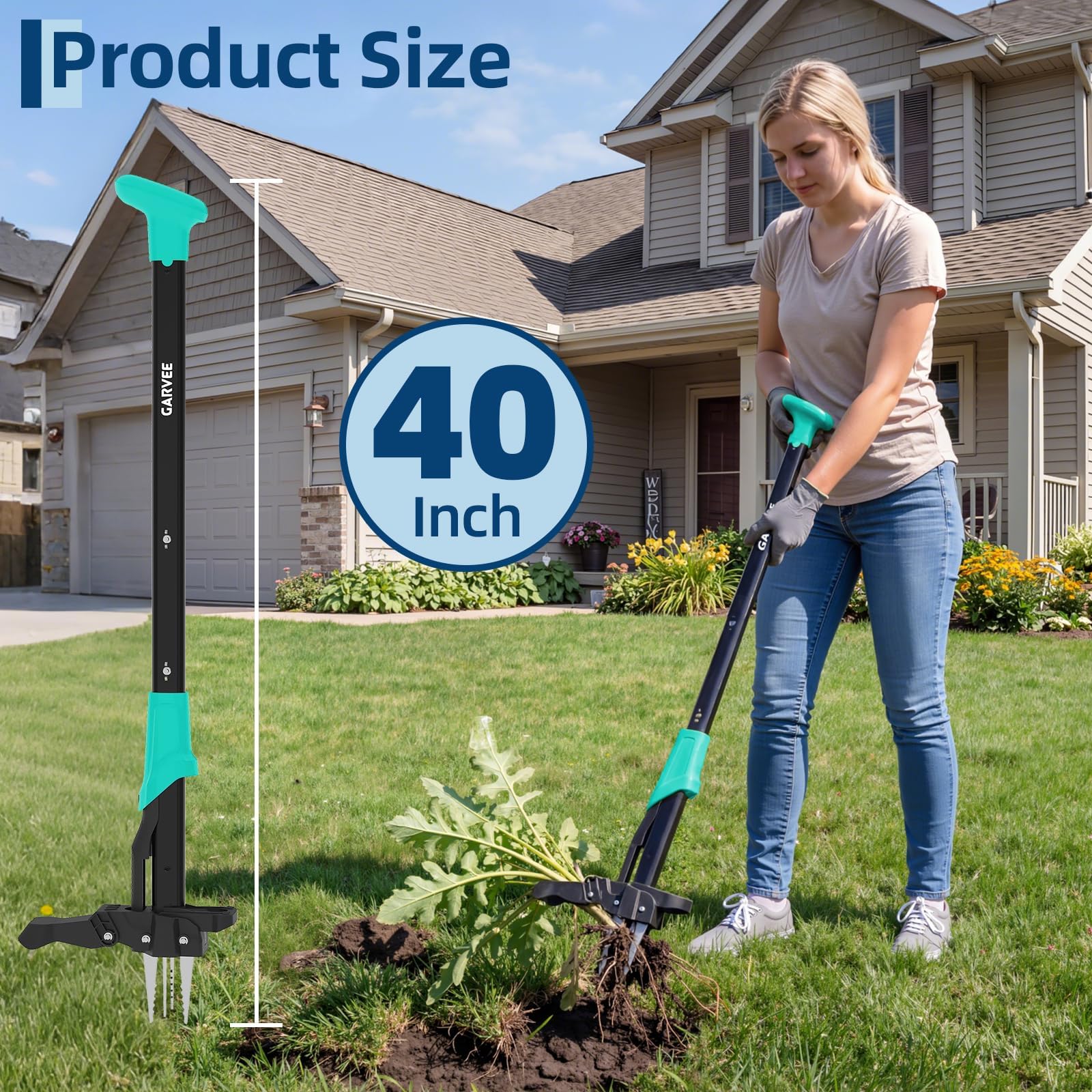 Long Handle Stand Up Weed Pull - Gardening Tools For Seniors review and price