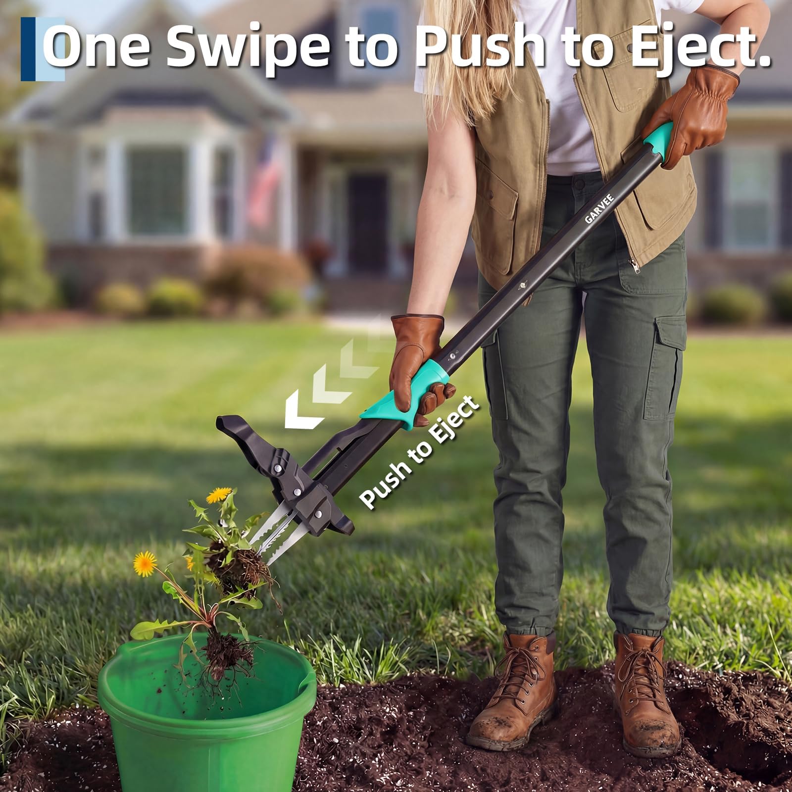 Long Handle Stand Up Weed Pull - Gardening Tools For Seniors review and price