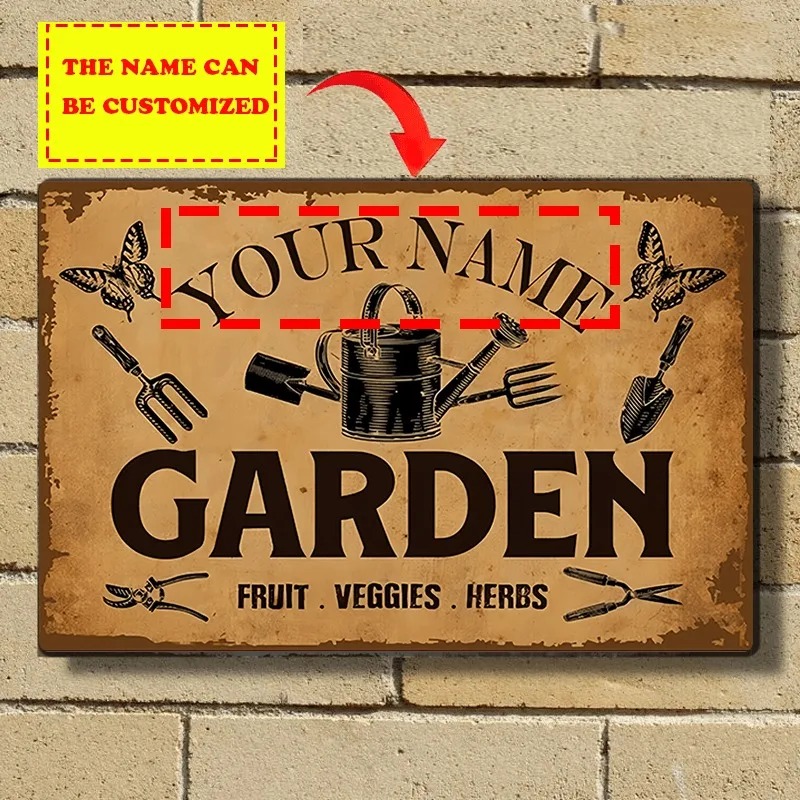 [CIFbuy][2D Flat]1pc Custom Ga - Gardening Tools With Names review and price