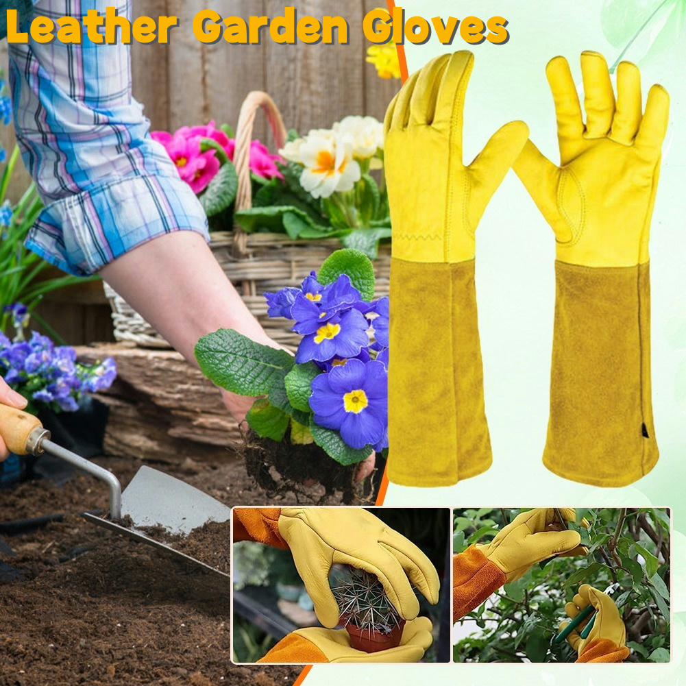 1 Pair Long Thorn Proof Garden - Garden Gloves Thorn Proof review and price